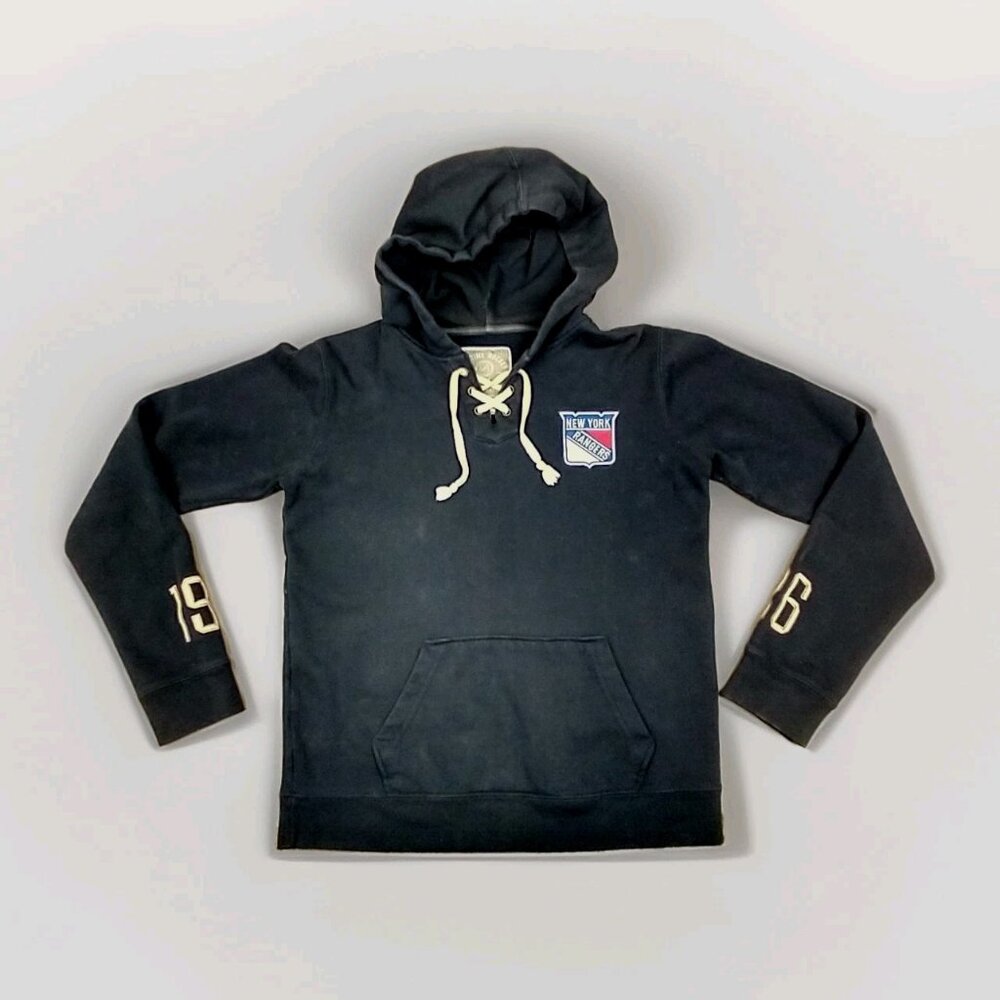 Old Time‎ Hockey New York Rangers Medium Women’s vintage hoodie Sweatshirt